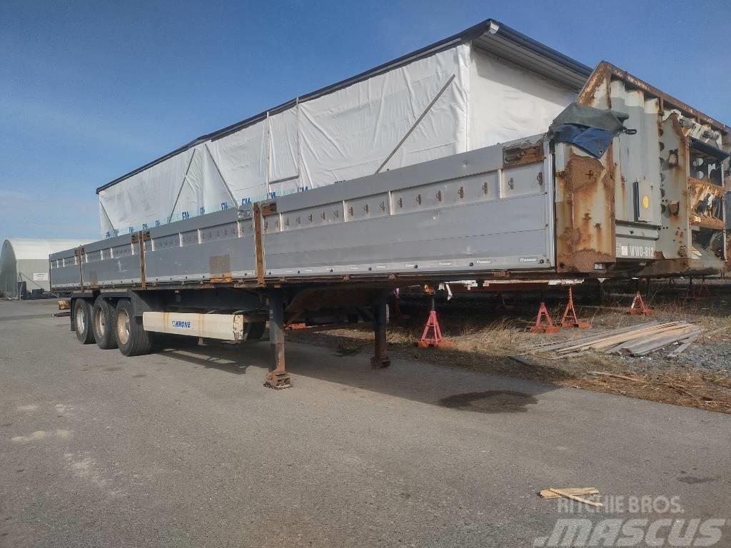 Krone alumiinilaidat Flatbed/Dropside semi-trailers