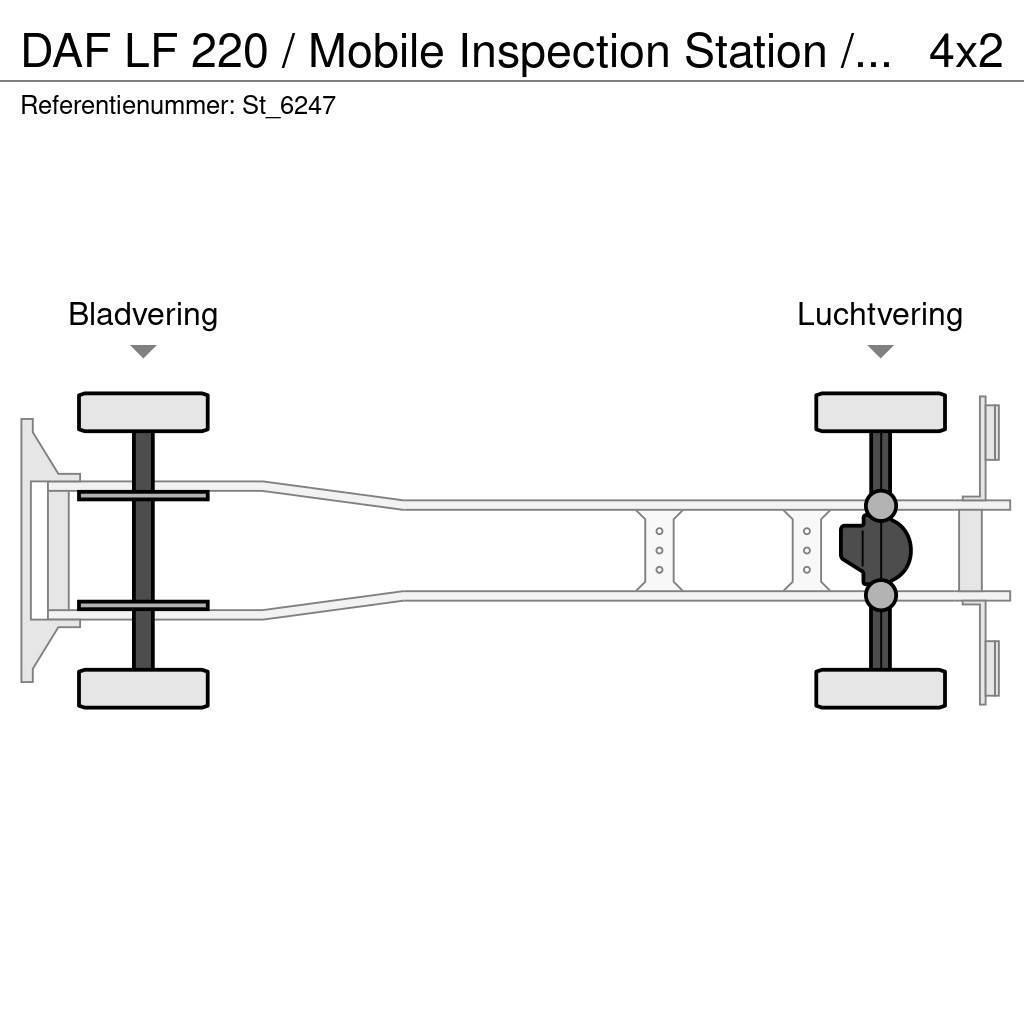 DAF LF 220 / Mobile Inspection Station / APK / TUV / M Box body trucks