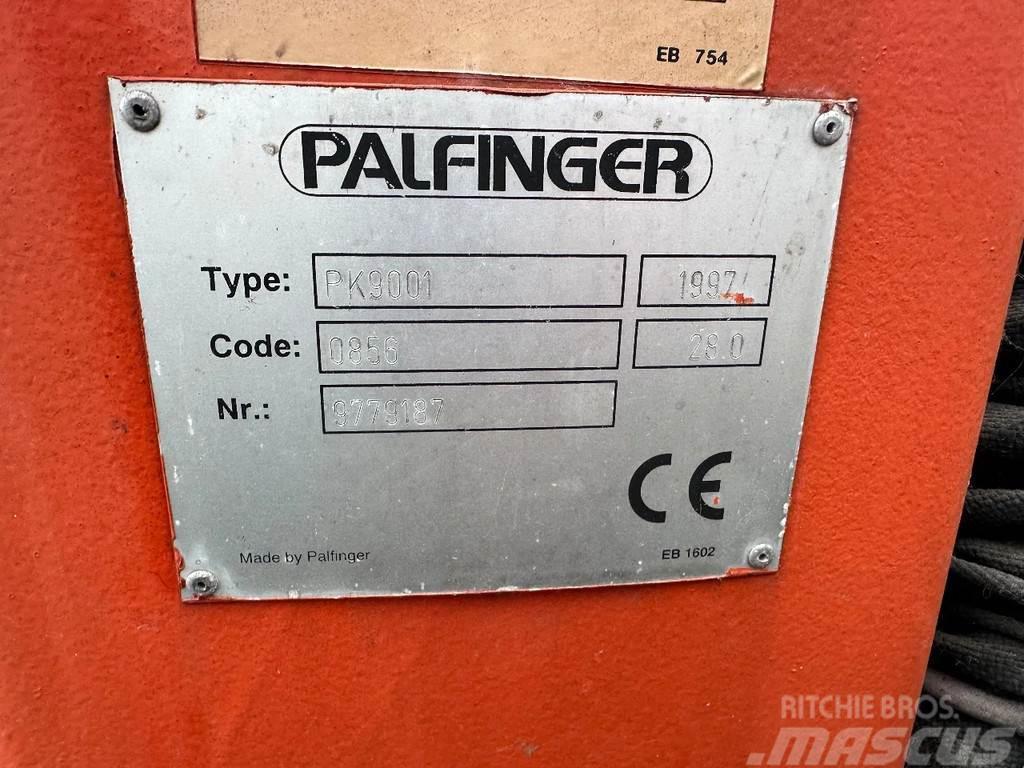Palfinger PK9001 B Crane / Kraan / Autolaadkraan / Ladekrane Shipping containers