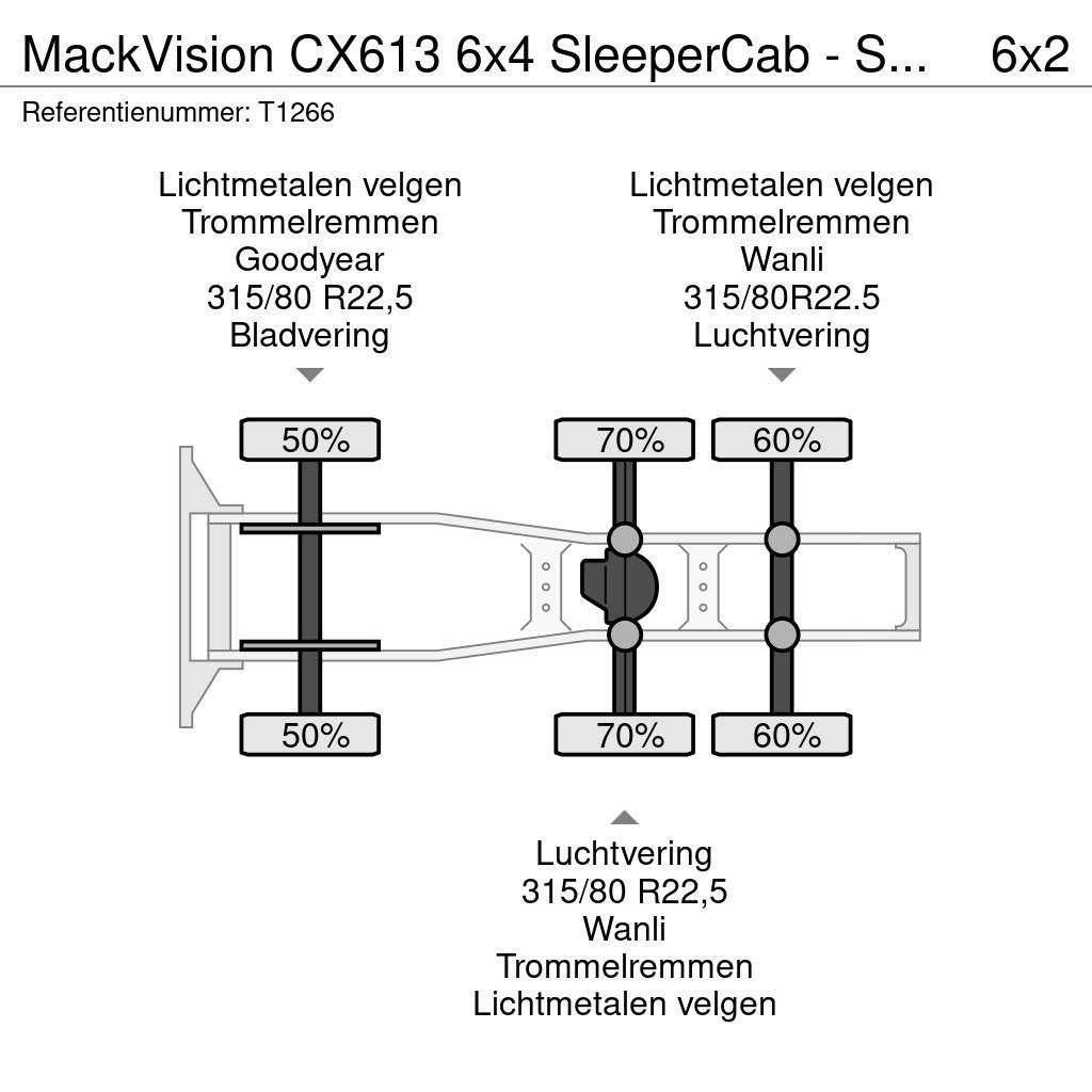 Mack Vision CX613 6x4 SleeperCab - SpecialPaint - Belgi Tractor Units
