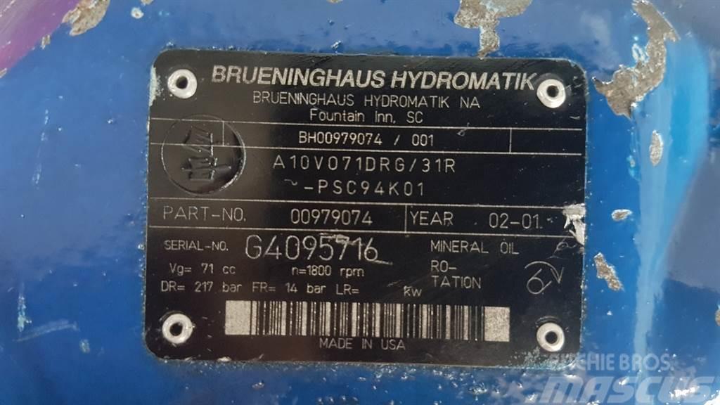 Brueninghaus Hydromatik A10VO71DRG/31R - Load sensing pump Hydraulics