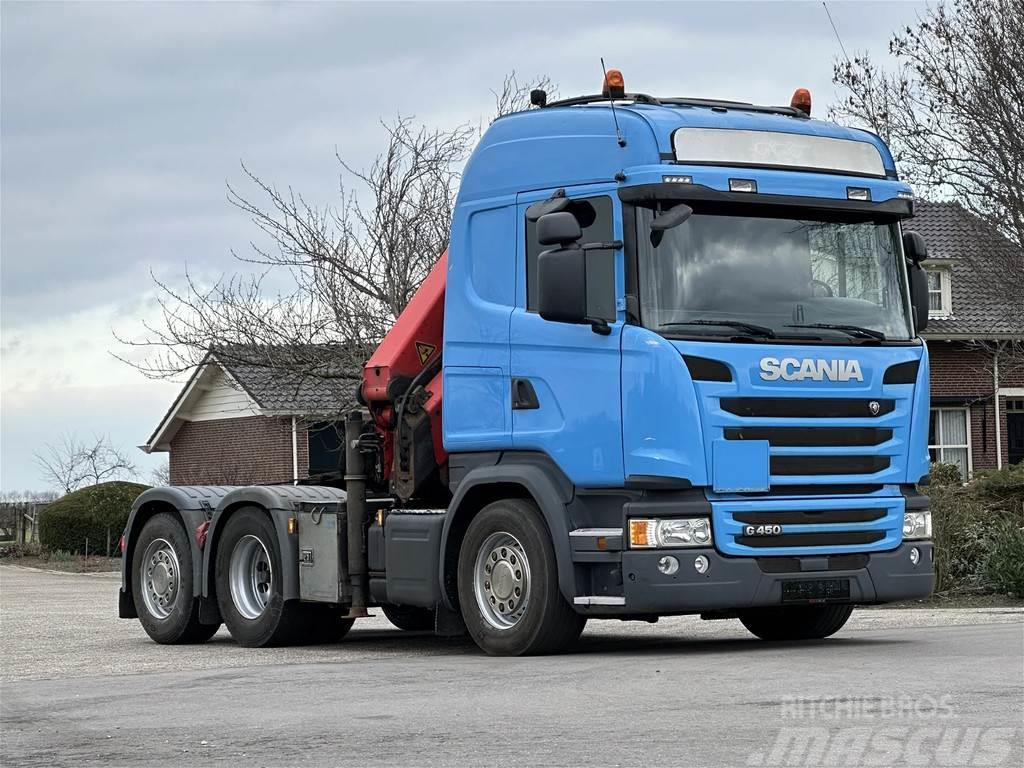 Scania G450 6x2!! PALFINGER PK26002!!26tm!!EURO6!! Tractor Units