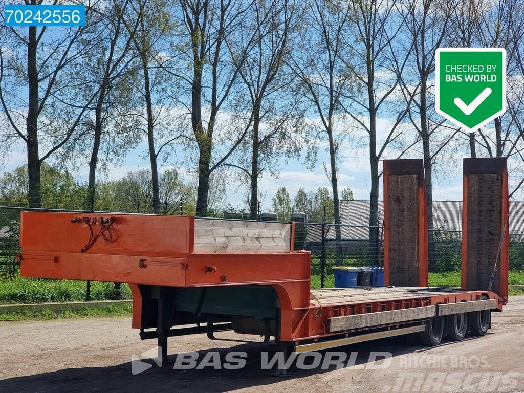 Gheysen & Verpoort S4631A Lenkachse Low loader-semi-trailers