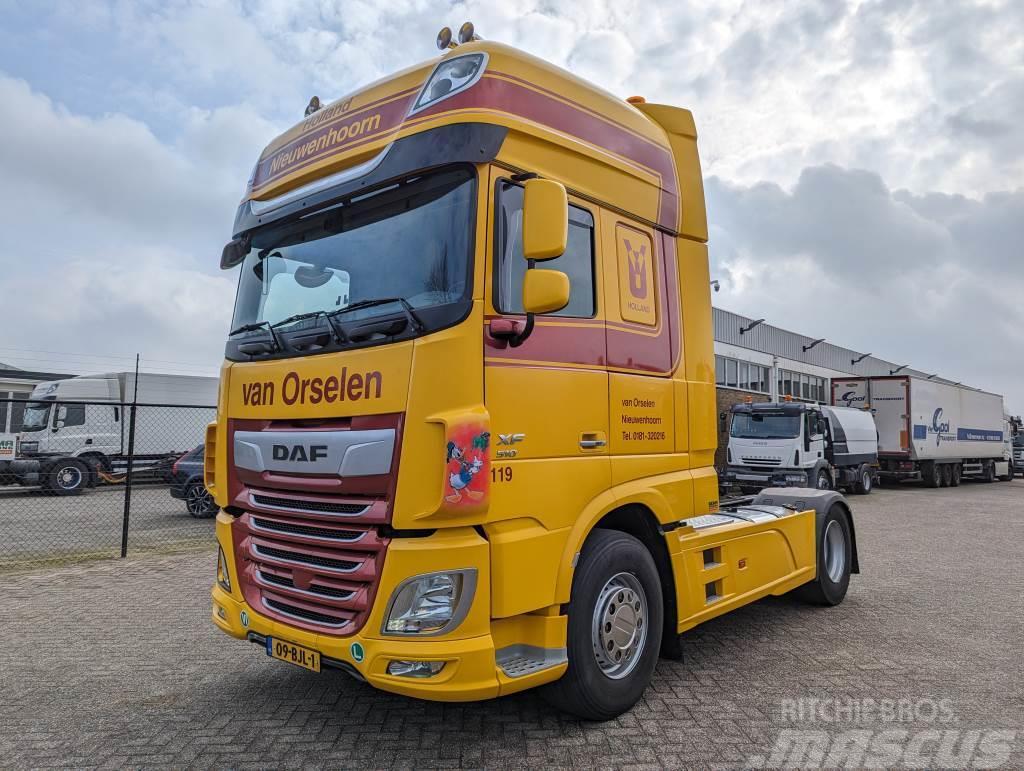 DAF FT XF510 4x2 Euro6 - ADR - StandAirco - Luchthoorn Tractor Units