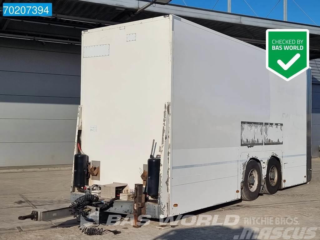 Van Eck PM-21 2 axles LBW Double-Stock Gigant 9t axles Box body trailers