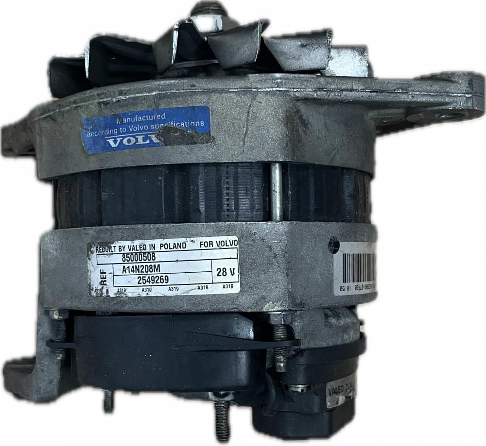 Volvo ALTERNÁTOR 85000508, A14N208M, 2549269, ZV3902H, C Other components