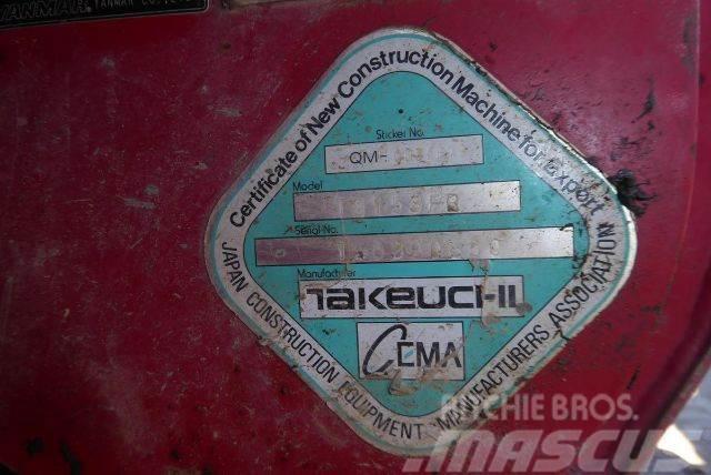Takeuchi TB153FR Crawler excavators