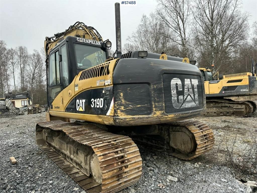 CAT 319D Excavator with rotor, digging system and gear Crawler excavators