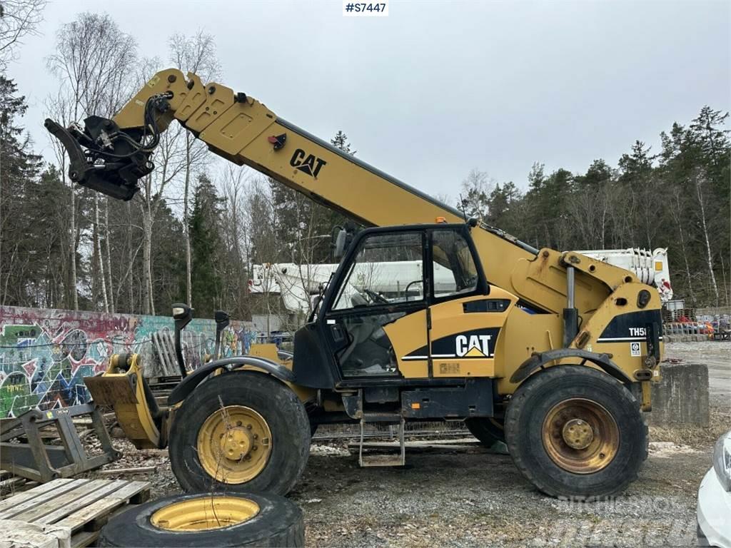 CAT TH580H Telescopic loader with crane arm Other lifts and platforms