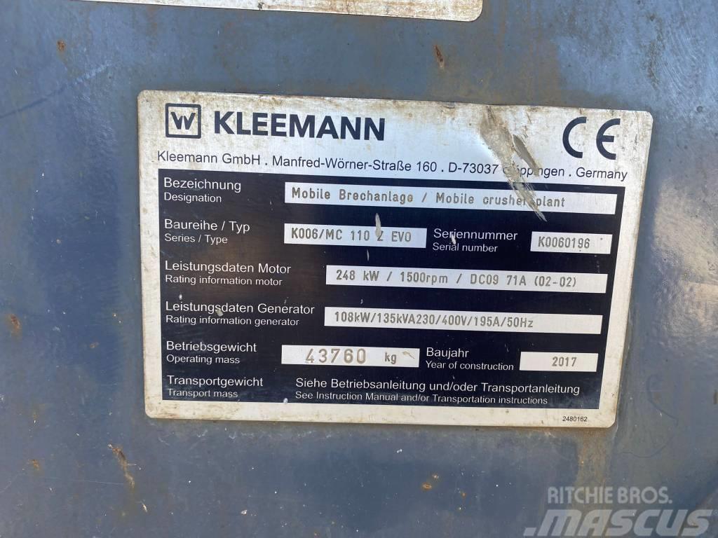 Kleemann MC 110 Z Evo Mobile crushers