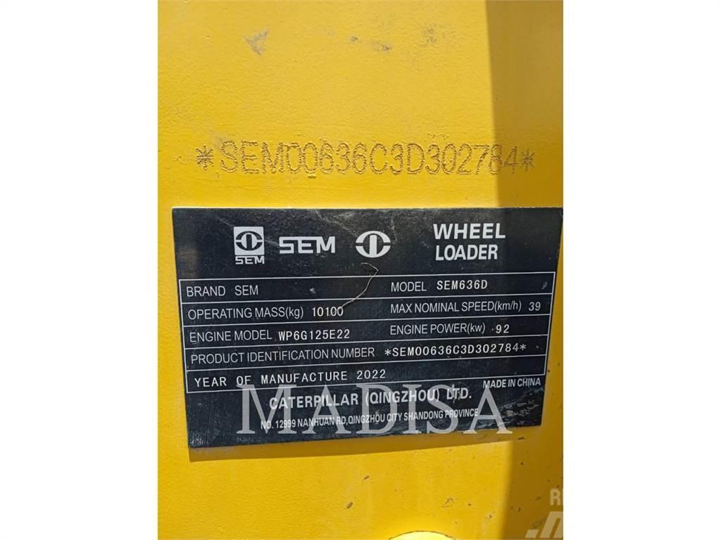 SEM MACHINERY SEM636D Wheel loaders