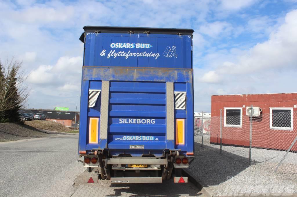 Schmitz Cargobull 3 akslet gardin trailer med lift - skyde/hævetag Curtainsider semi-trailers