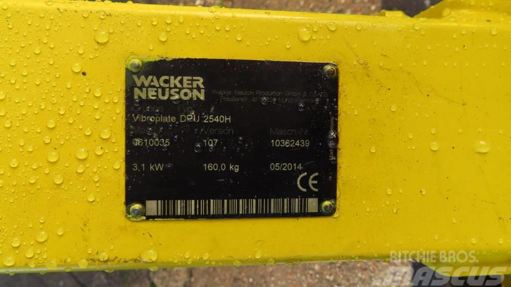 Wacker Neuson dpu 2540h diesel trilplaat/Compactor Plate Plate compactors