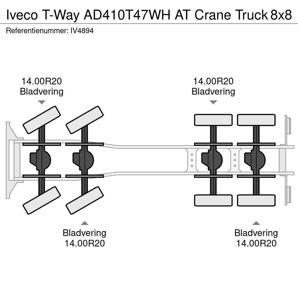 Iveco T-Way AD410T47WH AT Crane Truck All terrain cranes