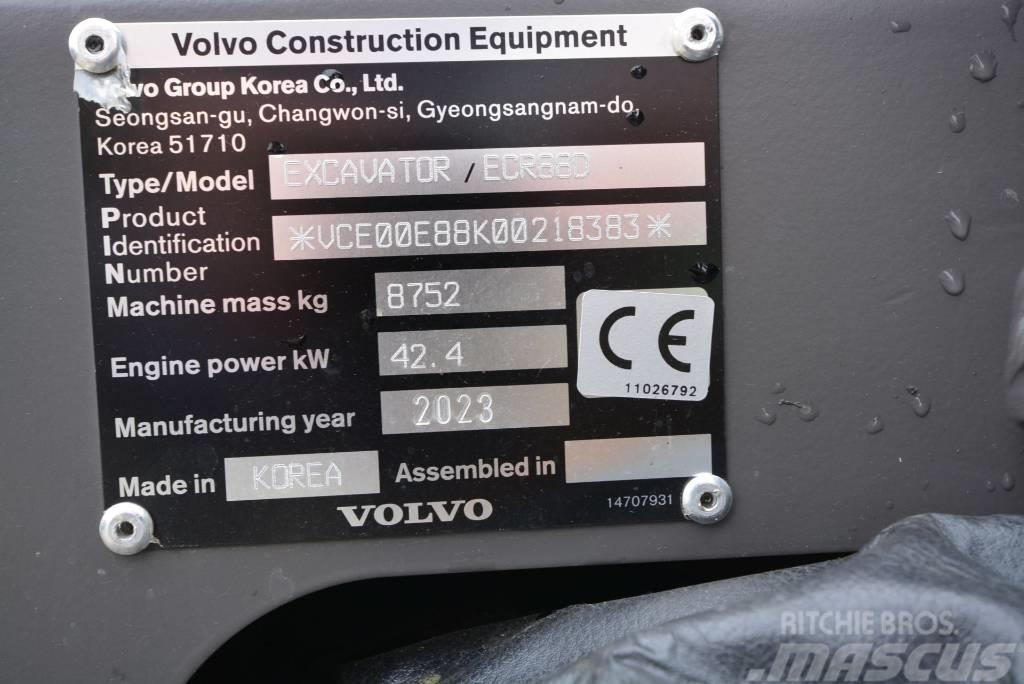 Volvo ECR 88 D Pro Midi excavators  7t - 12t