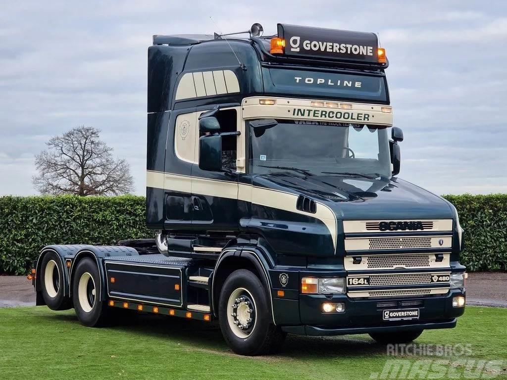 Scania T164-480 V8 Torpedo 6x2 - Top condition - Full spe Tractor Units
