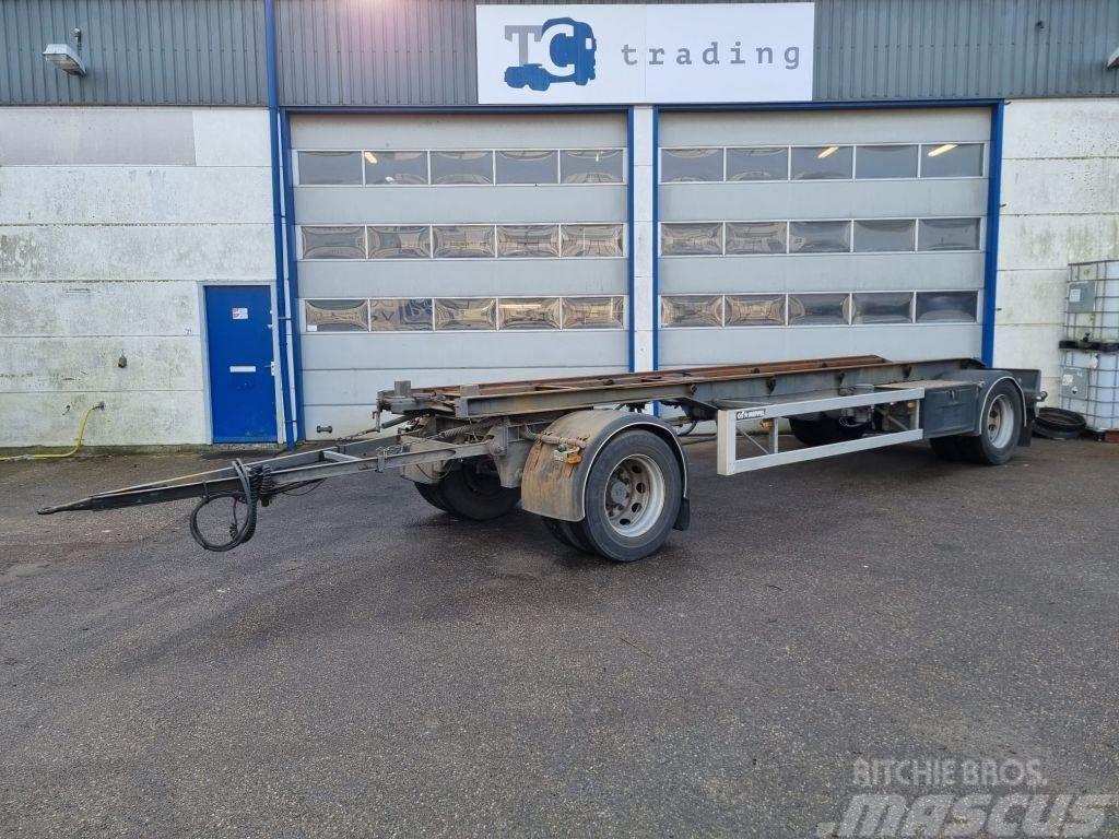 GS AC-2000 N container aanhanger Containerframe trailers
