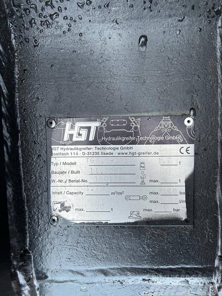 HGT TG4.5 - 1750 Grapples