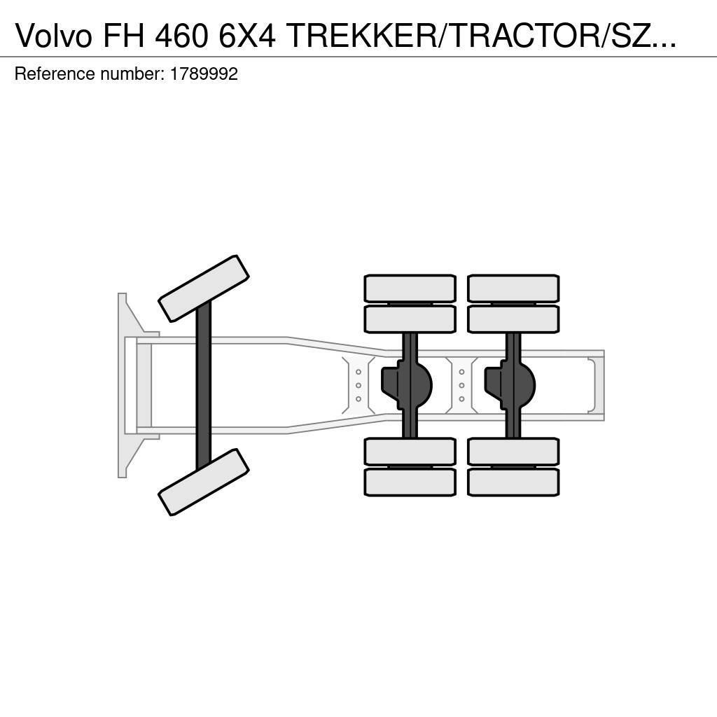 Volvo FH 460 6X4 TREKKER/TRACTOR/SZM EURO 6 HYDRAULIC Tractor Units