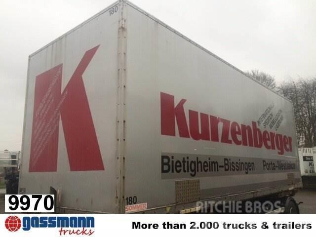 Sommer WK 06 P Wechselbrücke Koffer Container Frame trucks