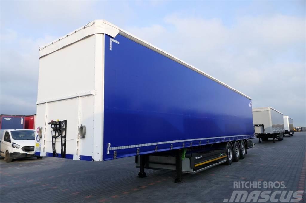 Berger ECOTRAIL / CURTAINSIDER / STANDARD / 5 000 KG !! / Curtainsider semi-trailers