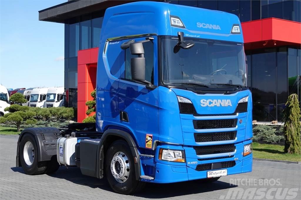 Scania R 450 / RETARDER / I-PARK COOL / KIPPER HYDRAULIC  Tractor Units