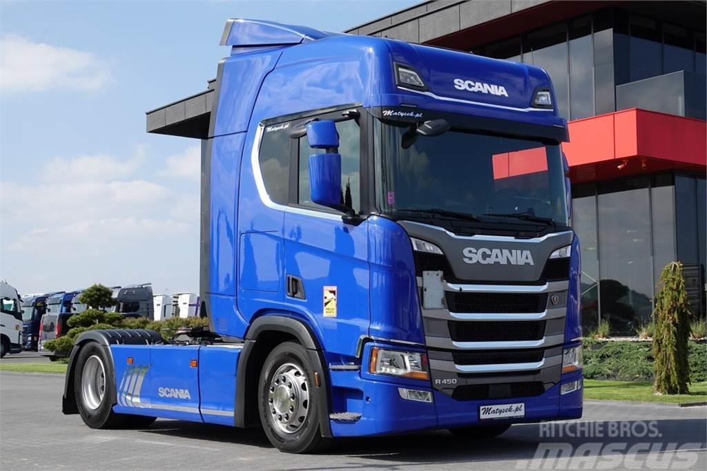 Scania R 450 / RETARDER / 2018 YEAR / LED / EURO 6 / Tractor Units