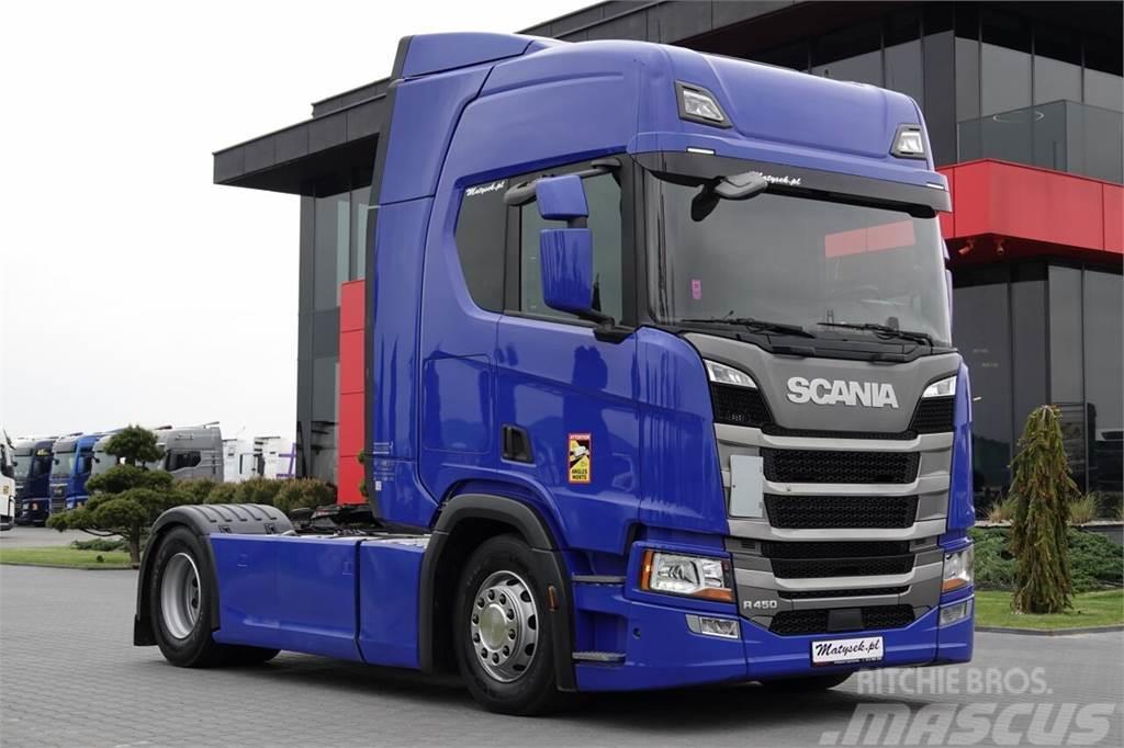 Scania R 450 / RETARDER / NAVI / NOWY MODEL / OPONY 100 % Tractor Units