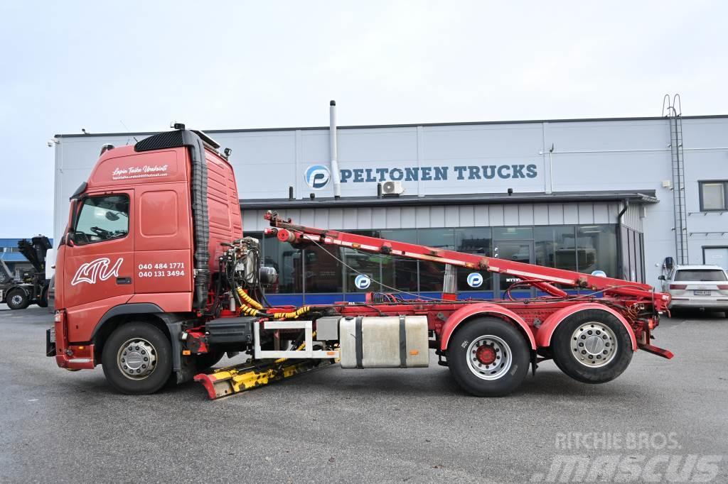 Volvo FH480 6x2 Tienhoito-auto Cable lift demountable trucks