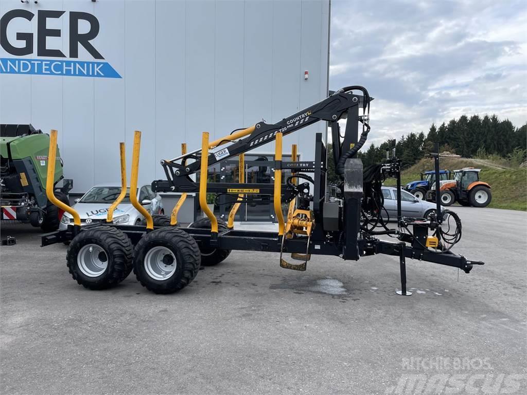 Country C720/T110D - 2 WD Forest trailers