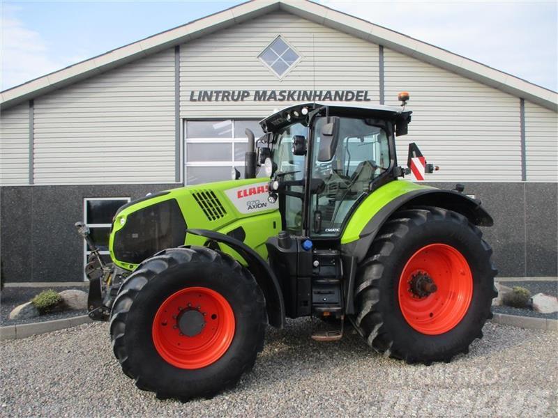 CLAAS AXION 870 CMATIC med frontlift og front PTO, GPS r Tractors