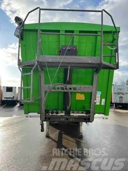 KEMPF SKM ALU-KASTENMULDE 55M³ ROLLPLANE Tipper semi-trailers
