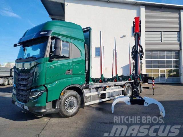 Iveco X-Way AS300X57 Z/P HR ON+ 6x4 (6x6 Hi Traction) Timber trucks
