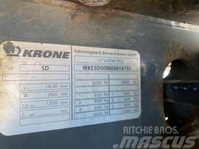 Krone freezer Diesel Electric vin 793 Temperature controlled semi-trailers