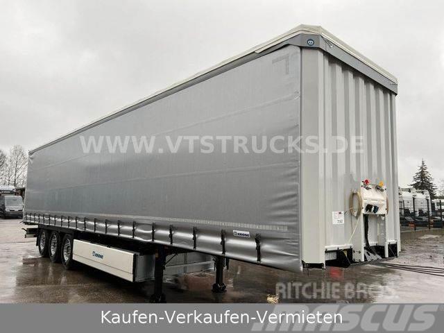 Krone Profi Liner Liftachse Paletten Kiste Edscha Curtainsider semi-trailers