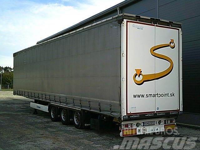 Krone SDP 27 MEGALINER Hubdach,LIft Achse Curtainsider semi-trailers