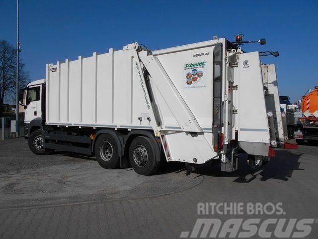 MAN TGS 26.360 6x2-4 BL / Zöller Medium X2 Eevo 25 Waste trucks