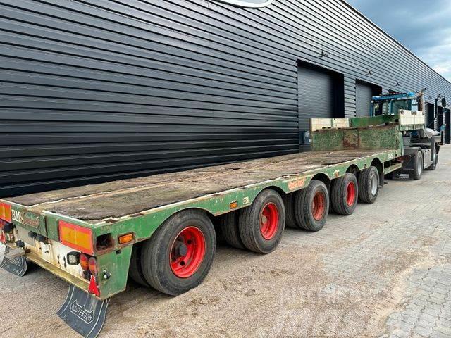 Nooteboom 5 axle tieflader schwerlast / ausziehbar Low loader-semi-trailers