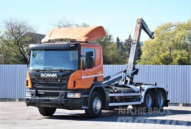 Scania P 440 Abrollkipper * 6x4* Top Zustand ! Hook lift trucks