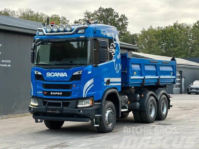 Scania R500 XT 6x6 Meiler Bordmatik Tipper trucks