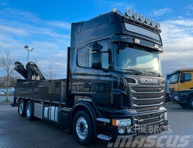 Scania R560 BL 6x2 / Highline/ Atlas 165.2E/ Funk/ E5 Flatbed / Dropside trucks