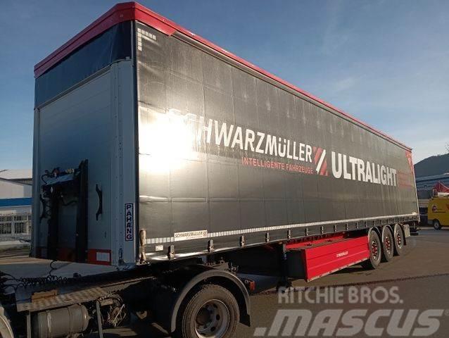 Schwarzmüller 3-A-ULTRALIGHT-Pal-Kiste Liftachse SAF 5680kgTÜV Curtainsider semi-trailers