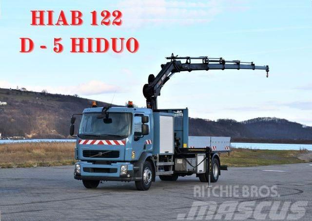 Volvo FL 240 Pritsche 5,20m + HIAB 122 D-5 HIDUO/FUNK Crane trucks
