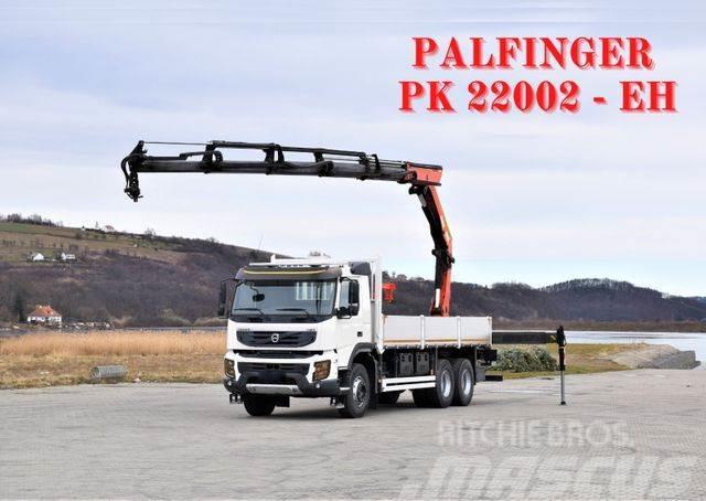 Volvo FMX 370 PRITSCHE 6,70m *PK 22002-EH+FUNK/6x4 Crane trucks