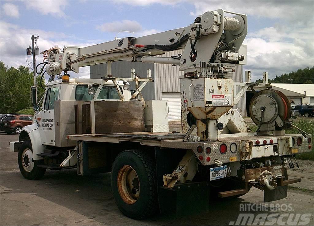 International 4900 Mobile drill rig trucks