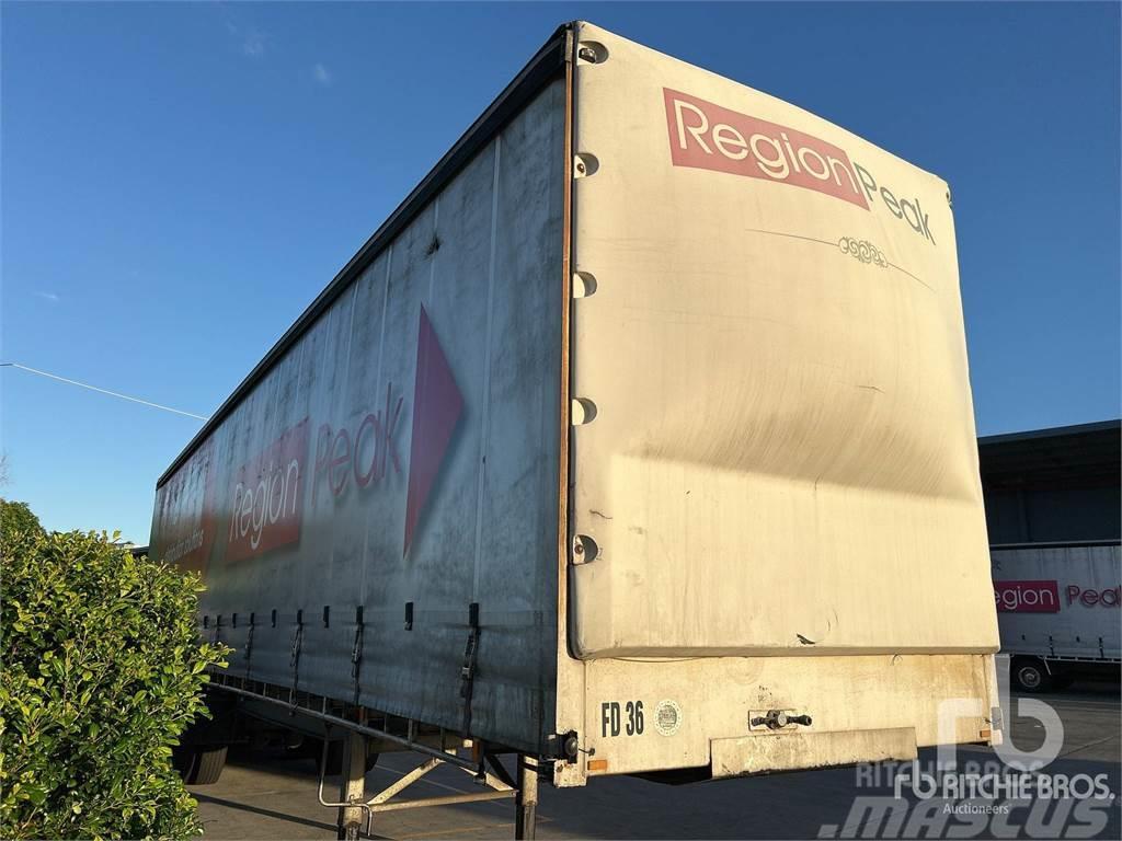 AFM 12.3 m Tri/A Curtainsider semi-trailers