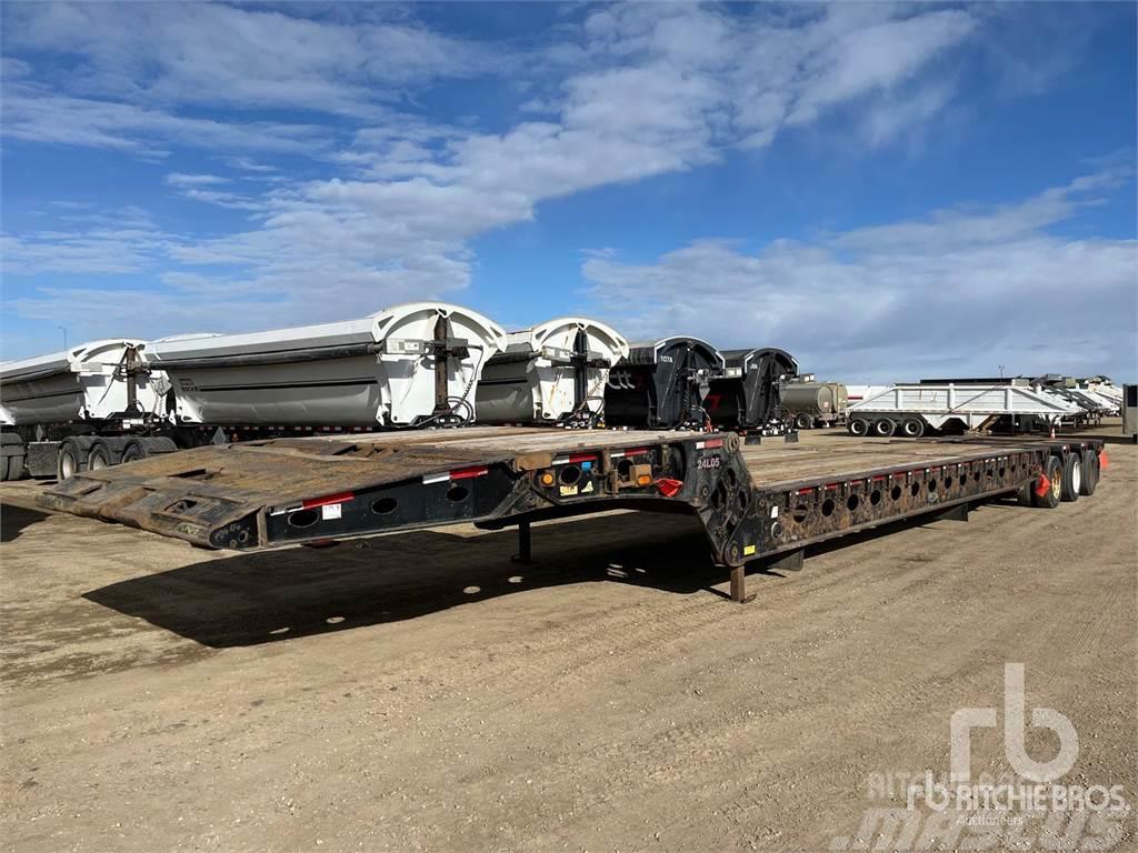 Peerless 59 ft 24-Wheel Low loader-semi-trailers