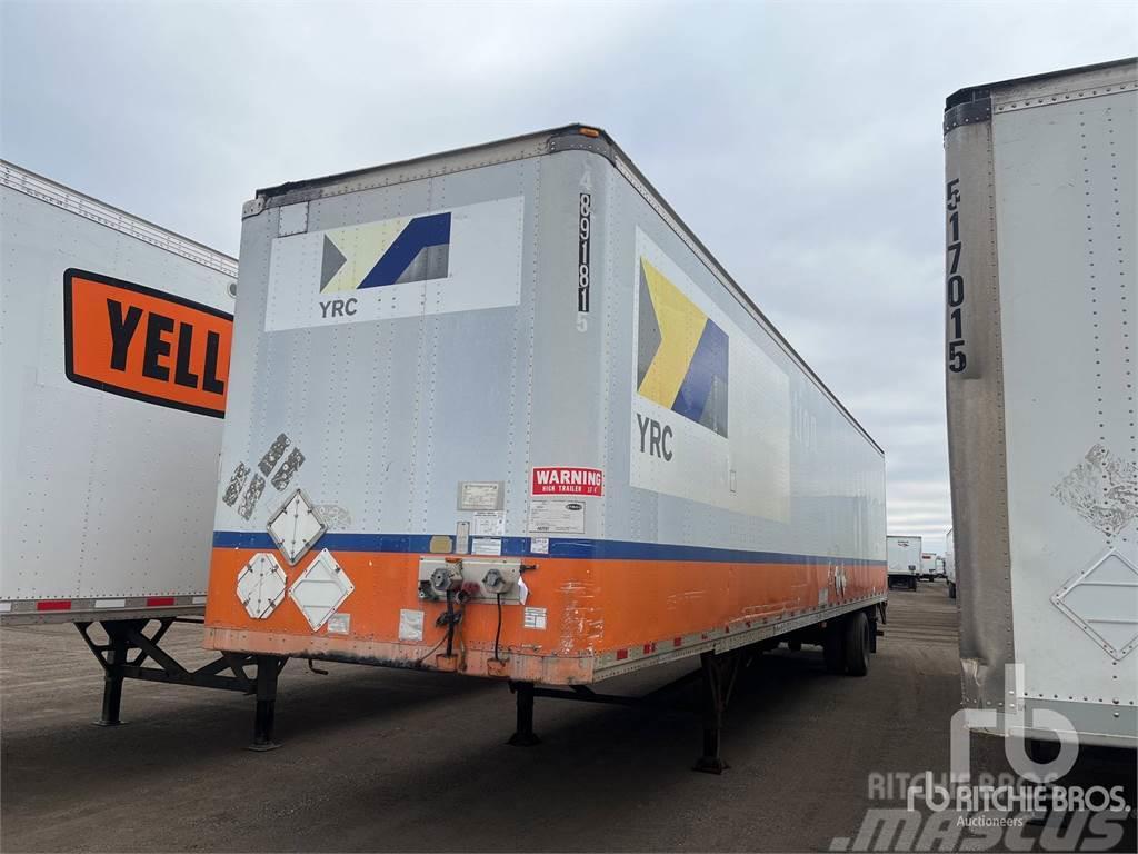 Strick 48 ft x 96 in T/A Box body semi-trailers