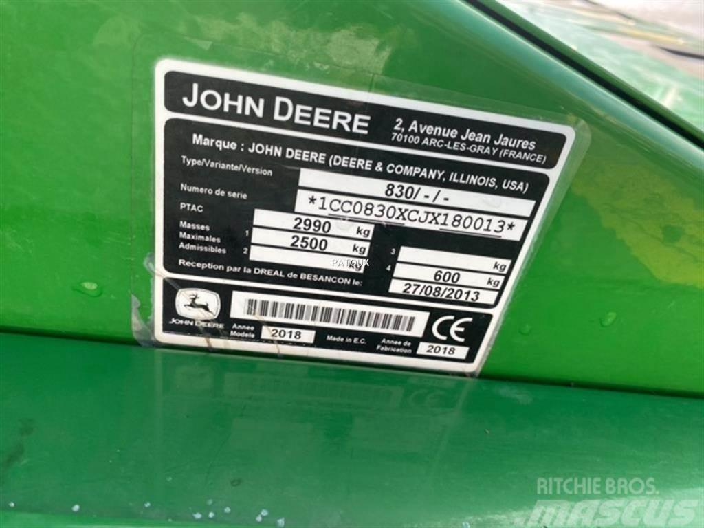 John Deere 830 Mower-conditioners