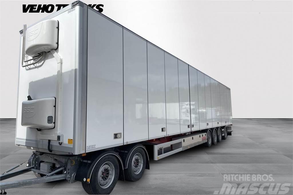 VAK Kokosivuaukeava 6-aks 17,4 m - Uusi heti toimituks Box body trailers